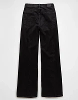 AE Dreamy Drape Stretch Curvy Super High-Waisted Baggy Wide-Leg Jean