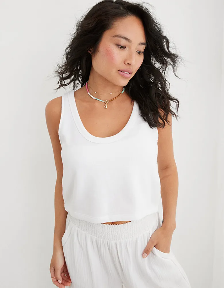 Aerie Weekend Fleece Tank Top