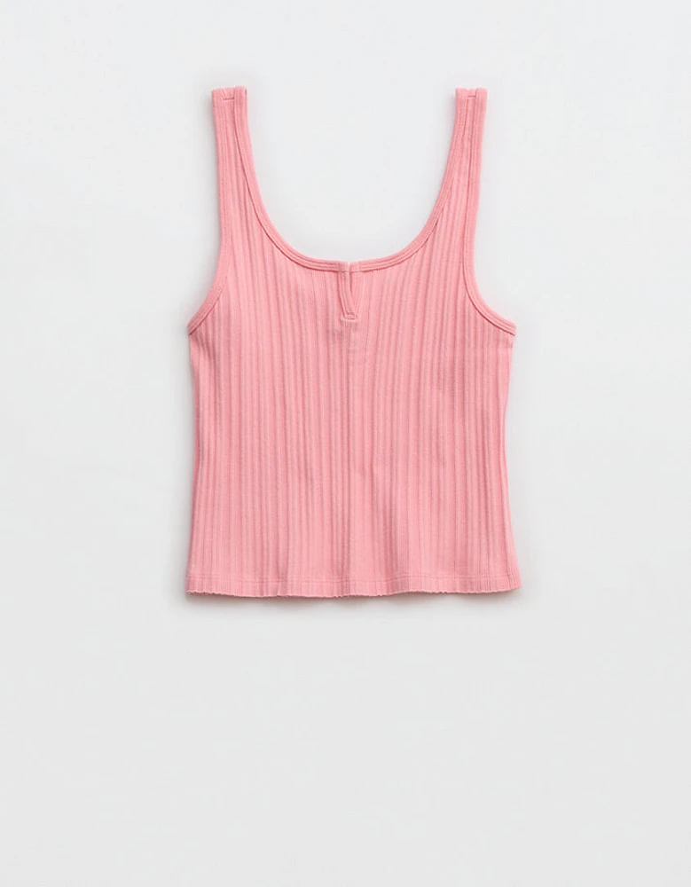 Aerie Notch Neck Tank Top