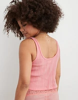 Aerie Notch Neck Tank Top