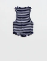 Aerie New Day Curved Hem Tank Top