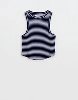 Aerie New Day Curved Hem Tank Top