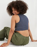 Aerie New Day Curved Hem Tank Top