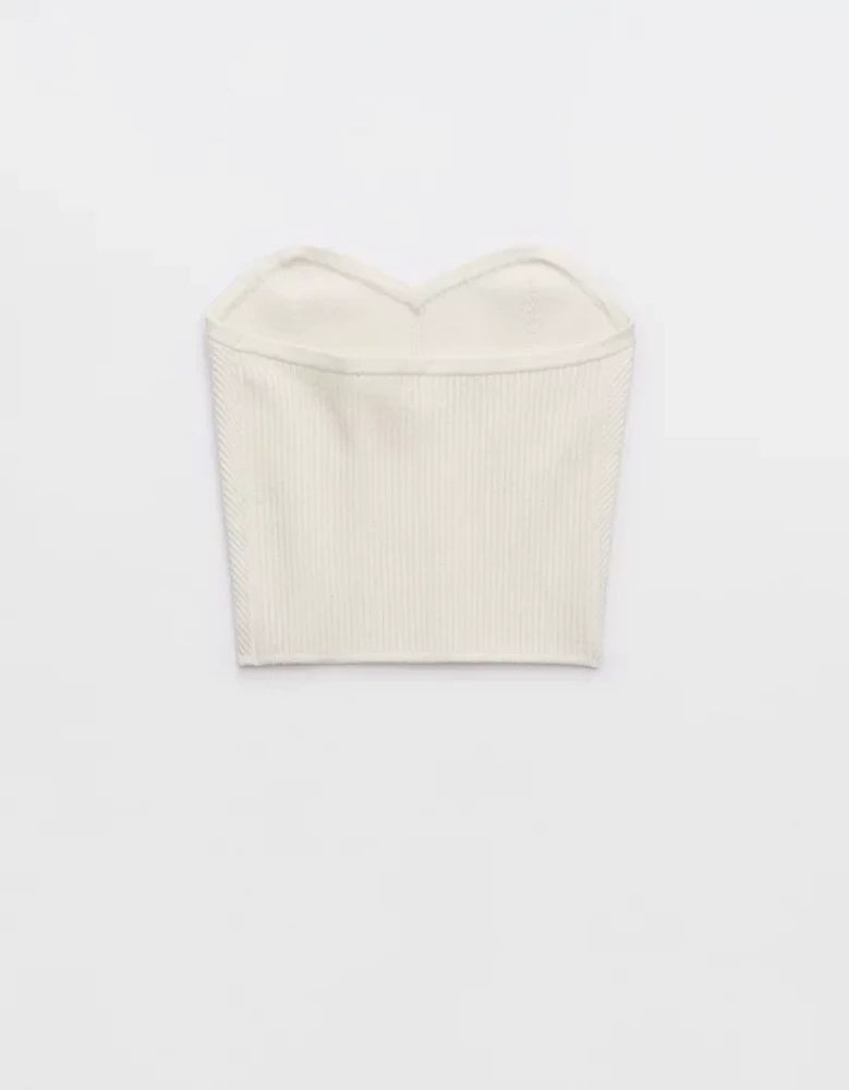 Aerie Ribbed Sweater Tube Top