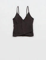 Aerie Chill Up Cross Front Tank Top