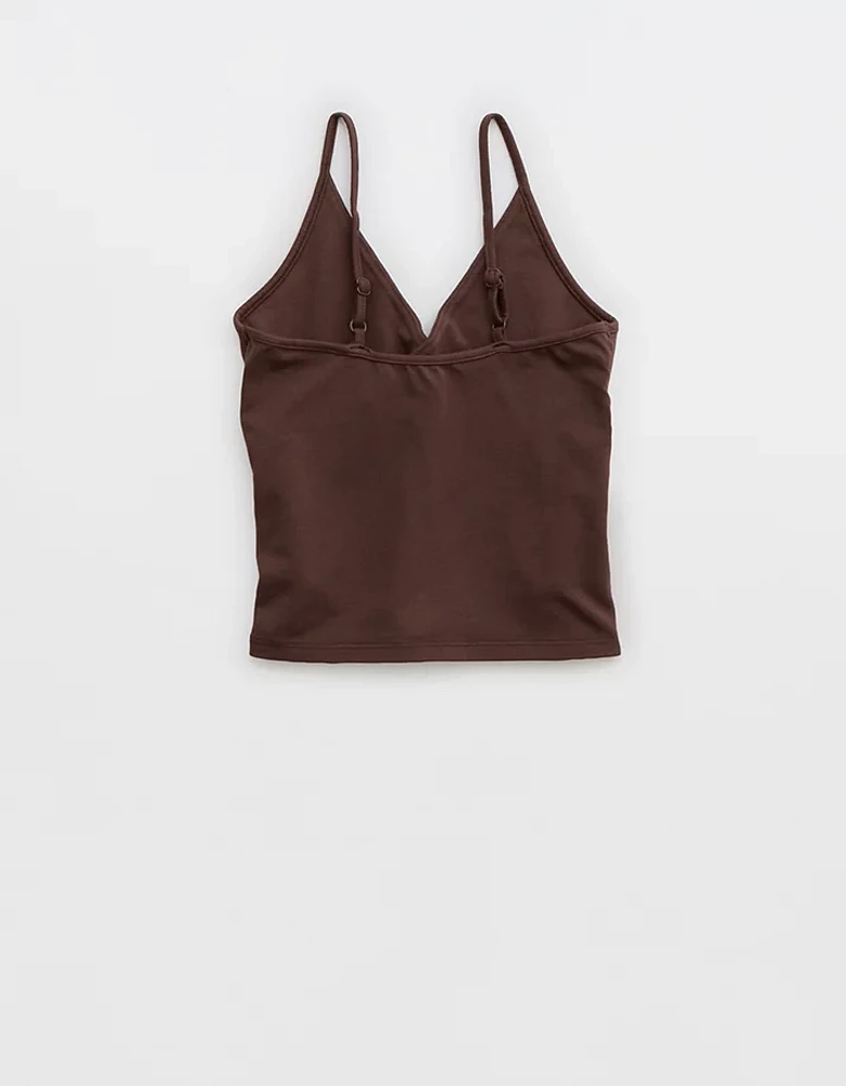 Aerie Chill Up Cross Front Tank Top