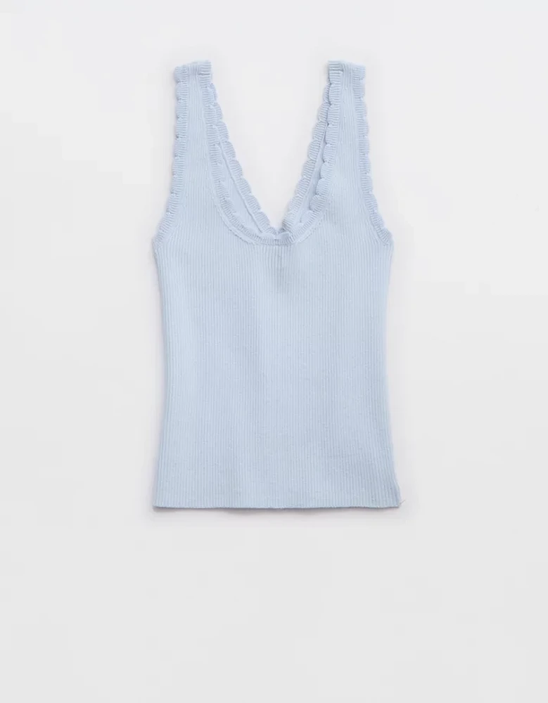 Aerie Reversible Sweater Tank Top