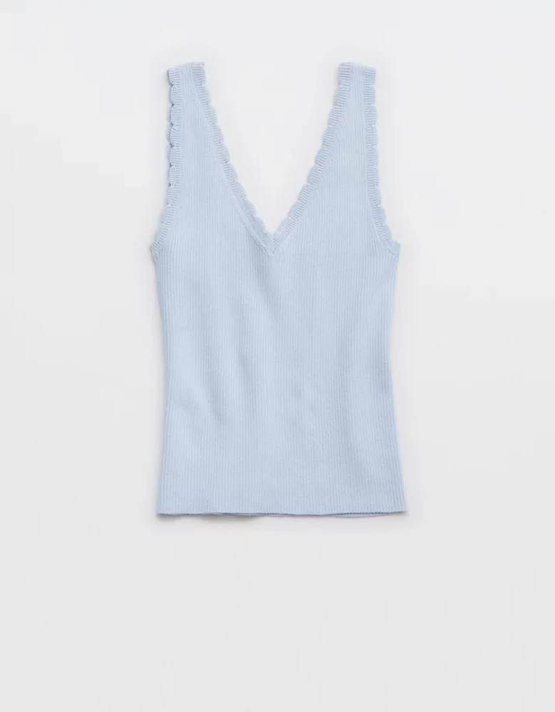 Aerie Reversible Sweater Tank Top