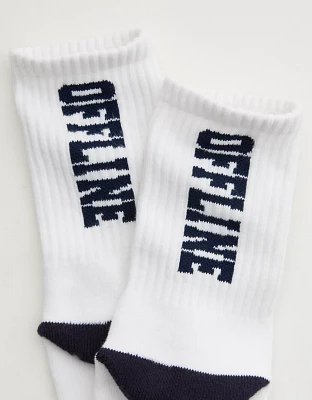 OFFLINE By Aerie Crew Socks