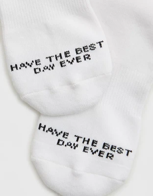 OFFLINE By Aerie Crew Sock