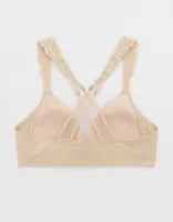 Sunnie Bloom Lace Strap Wireless Lightly Lined Bra