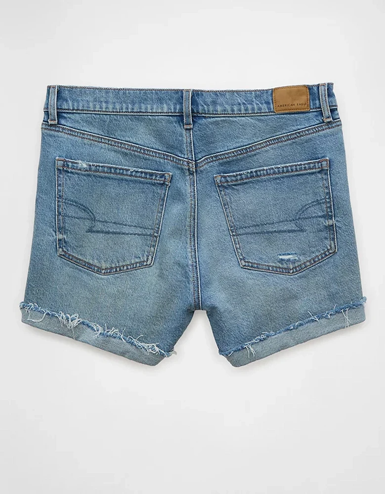 AE Stretch Low-Rise Ex-Boyfriend Denim Short