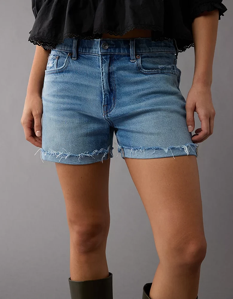 AE Stretch Low-Rise Ex-Boyfriend Denim Short