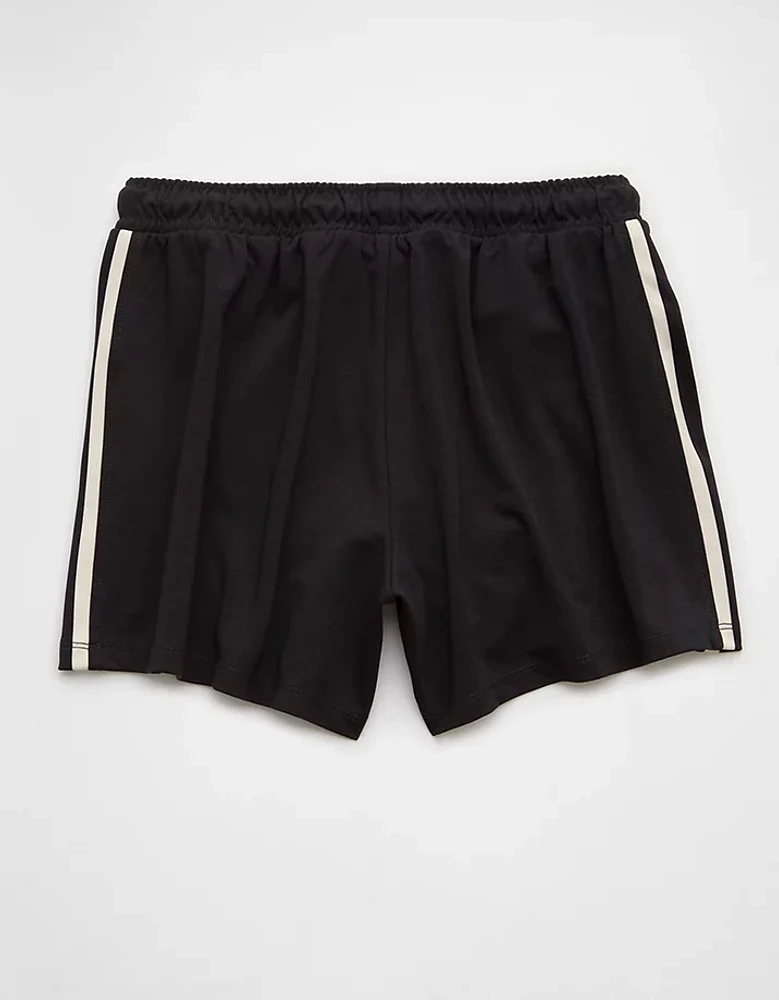 Short de sport à taille haute en molleton AE