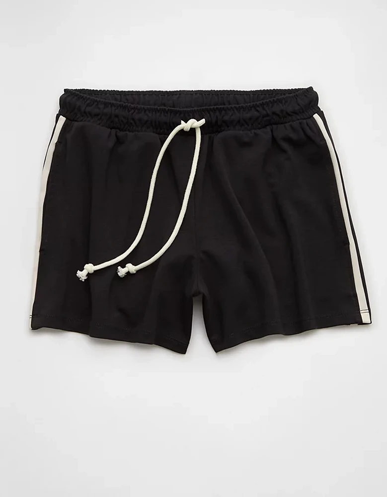 Short de sport à taille haute en molleton AE