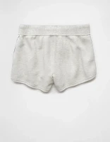 Short en molleton délavé au sel AE