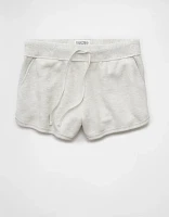 Short en molleton délavé au sel AE