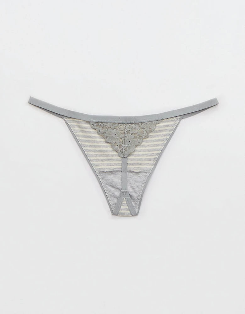 Aerie Cotton String Thong Underwear