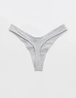 Superchill Cotton Ruched Thong Underwear