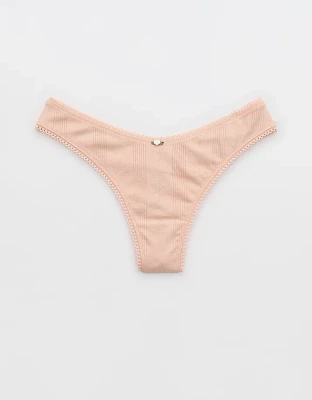 Superchill Pointelle Thong Underwear