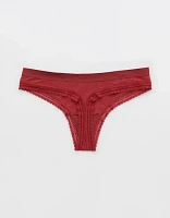 Superchill Cotton Jacquard Thong Underwear