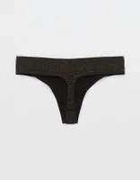 Superchill Seamless Lurex Thong Underwear