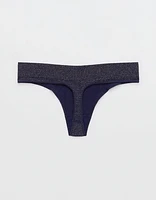 Superchill Seamless Lurex Thong Underwear