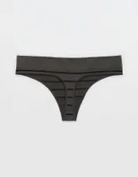 Superchill Seamless Stripe Thong Underwear