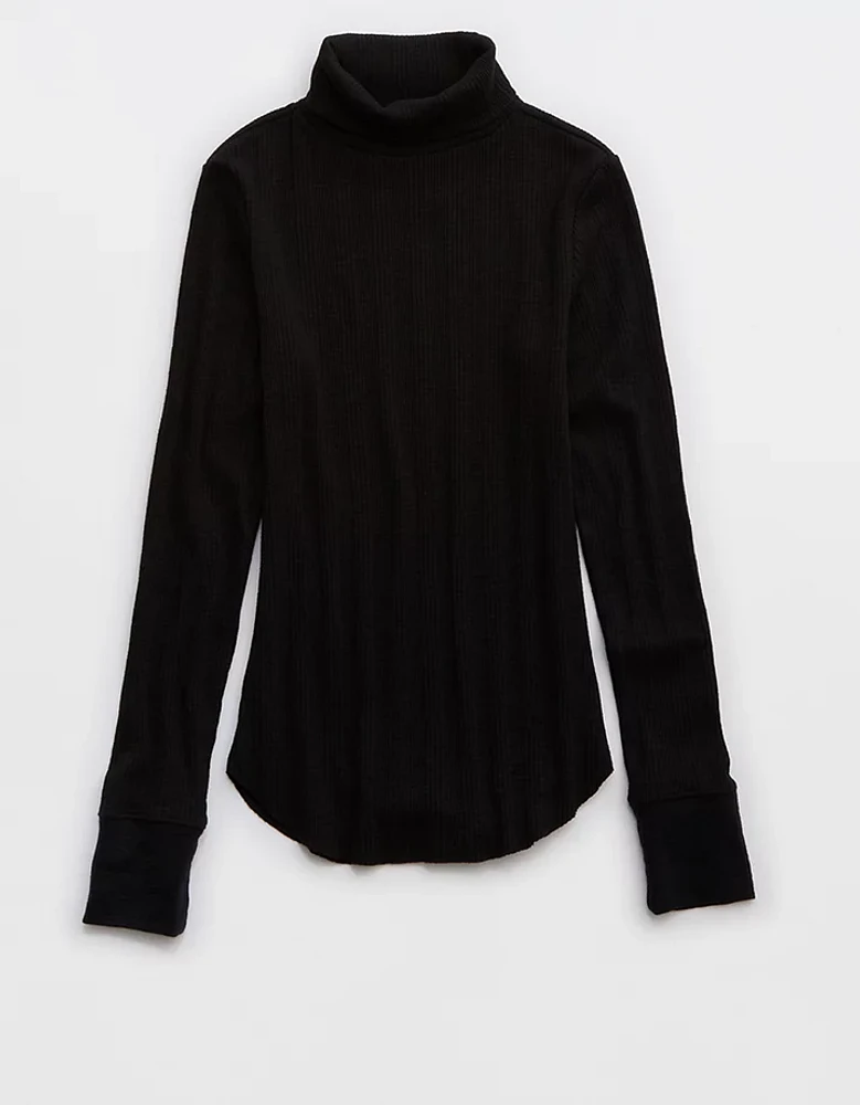 Aerie Essential Turtleneck Layering T-Shirt