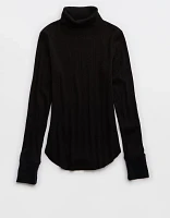 Aerie Essential Turtleneck Layering T-Shirt