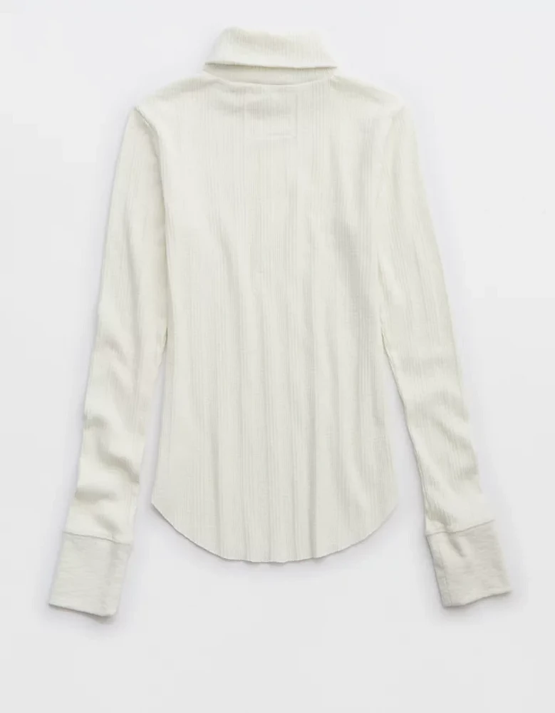 Aerie Essential Turtleneck Layering T-Shirt