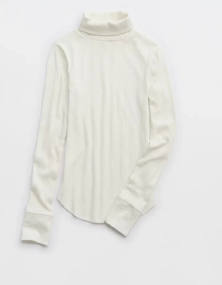 Aerie Essential Turtleneck Layering T-Shirt