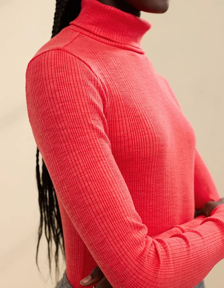 Aerie Essential Turtleneck Layering T-Shirt