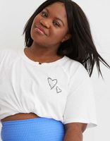 Mama By Aerie™ Distressed Raglan Boyfriend T-Shirt