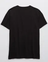 Aerie Distressed Basic Boyfriend T-Shirt