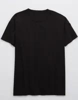 Aerie Distressed Basic Boyfriend T-Shirt
