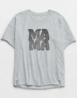 Aerie Mama Graphic Oversized Boyfriend T-Shirt