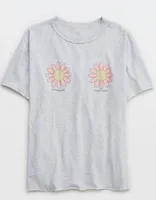 Aerie Graphic Oversized Boyfriend T-Shirt