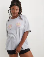 Aerie Graphic Oversized Boyfriend T-Shirt