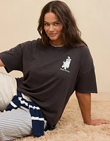 Aerie Oversized Halloween Graphic Boyfriend T-Shirt