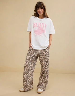 Aerie Oversized Graphic Boyfriend T-Shirt