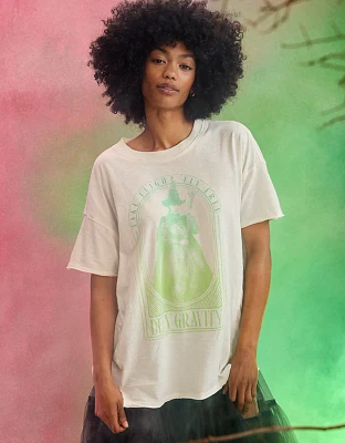 Aerie x Wicked Oversized Graphic Boyfriend T-Shirt