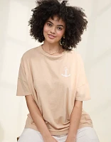 Aerie Oversized Crew Boyfriend T-Shirt