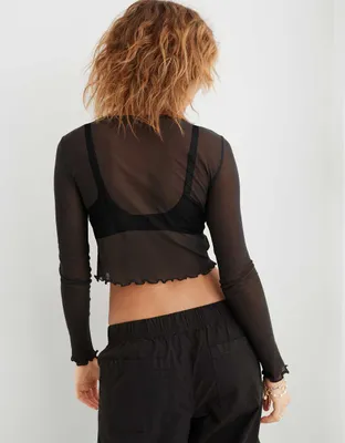 Aerie Magic Mesh Top