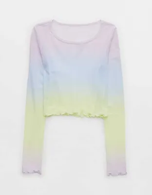Aerie Magic Mesh Top
