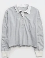 Aerie Sporty Prep Rugby Polo