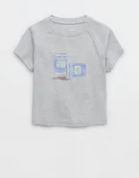 Aerie Cropped Ribbed Baby T-Shirt
