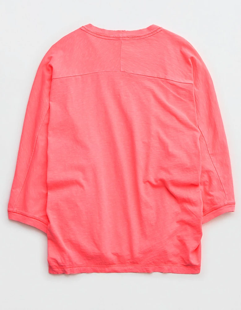 Aerie Summer House Slouchy Oversized T-Shirt