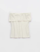 Aerie Chill Up Off The Shoulder Top