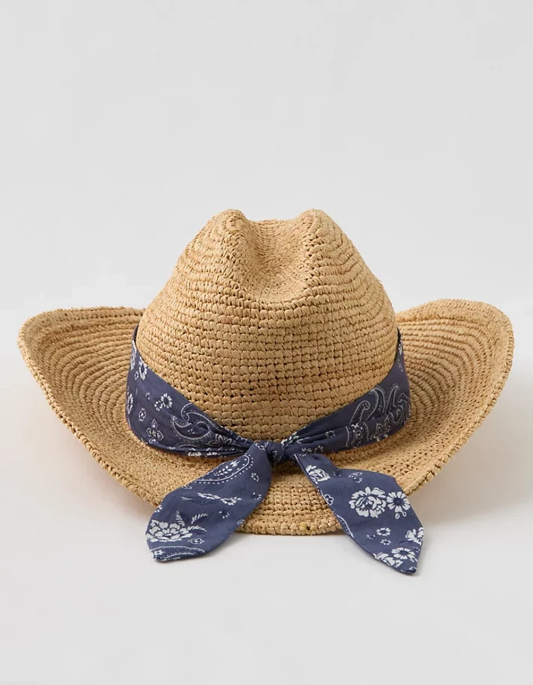 Aerie Straw Cowboy Hat